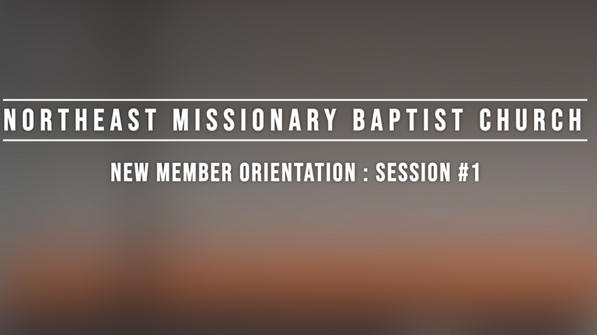 Orientation Overview